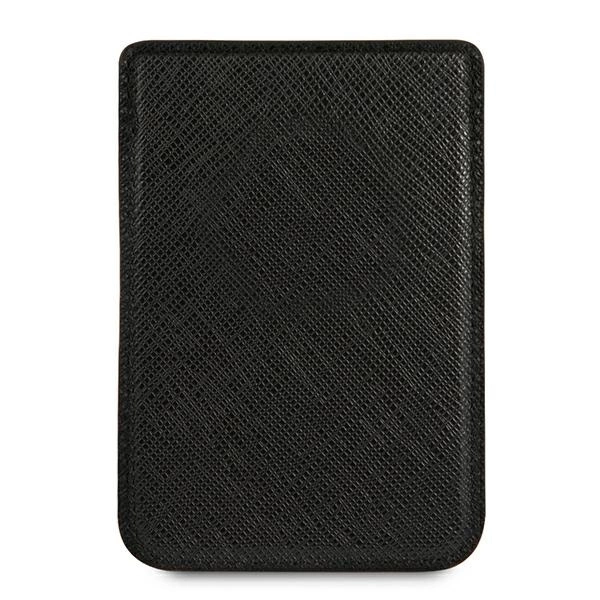 Guess Wallet Card Slot GUWMSSASLBK MagSafe Saffiano black/blackeng