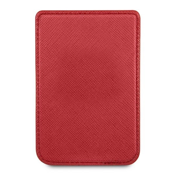 Guess Wallet Card Slot GUWMSSASLRE MagSafe Saffiano red/redeng