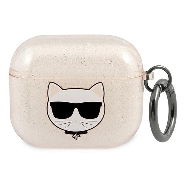 Karl Lagerfeld KLA3UCHGD AirPods 3 cover złoty/gold Glitter Choupetteeng