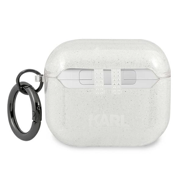 Karl Lagerfeld KLA3UCHGS AirPods 3 cover srebrny/silver Glitter Choupetteeng