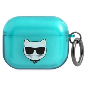 Karl Lagerfeld KLAPUCHFL AirPods Pro cover niebieski/blue Choupetteeng