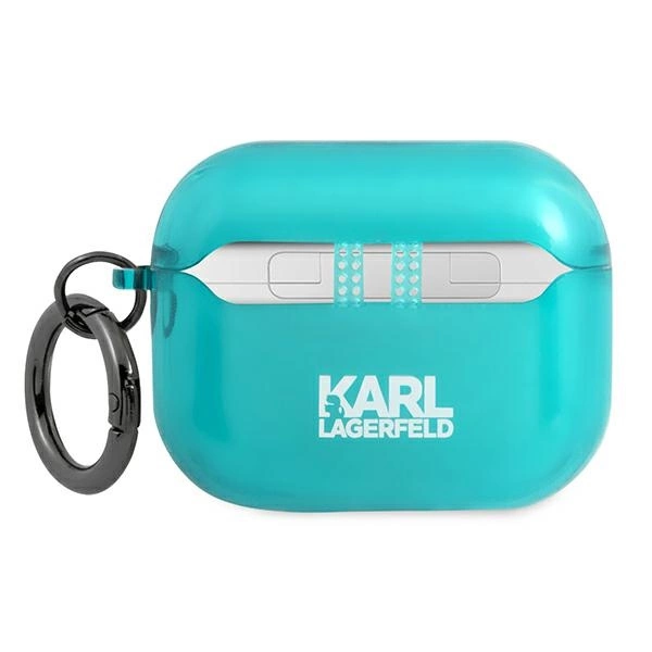 Karl Lagerfeld KLAPUCHFL AirPods Pro cover niebieski/blue Choupetteeng