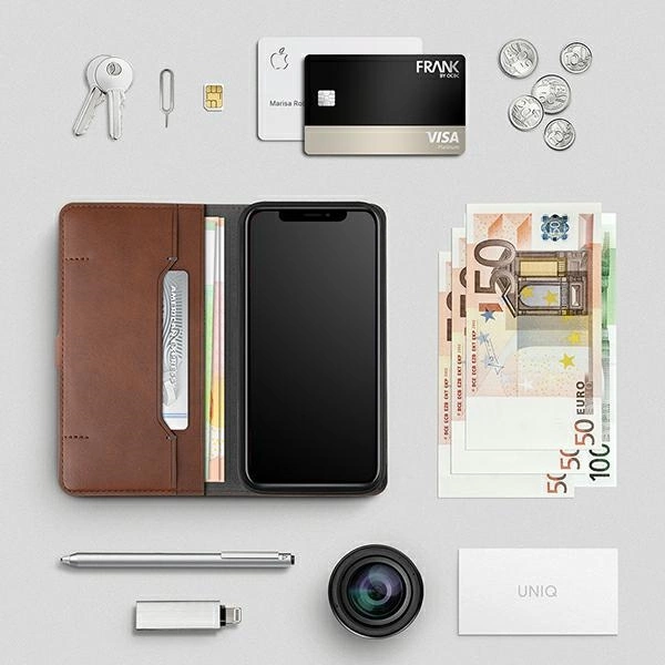 75013_6 Uniq Journa case for iPhone 12 / iPhone 12 Pro - grayeng