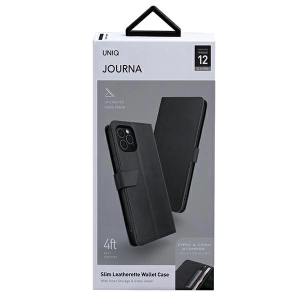 75013_9 Uniq Journa case for iPhone 12 / iPhone 12 Pro - grayeng
