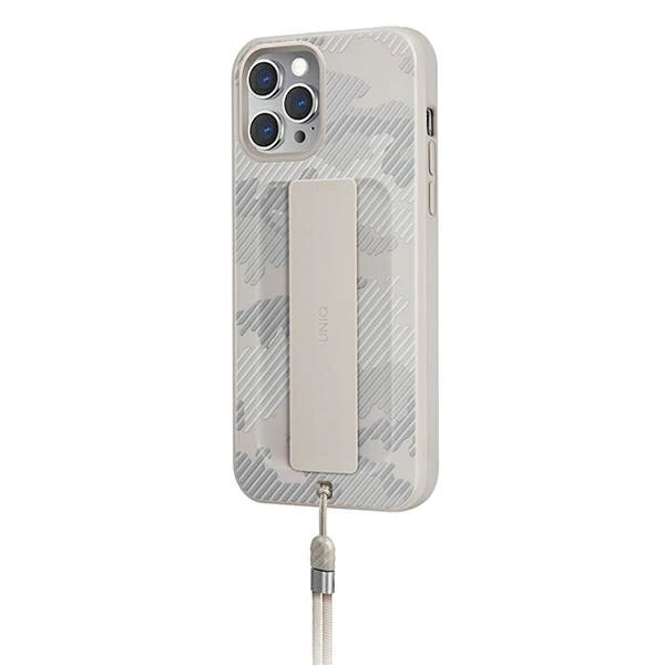 Uniq Heldro case for iPhone 12 Pro Max - beige camouflageeng