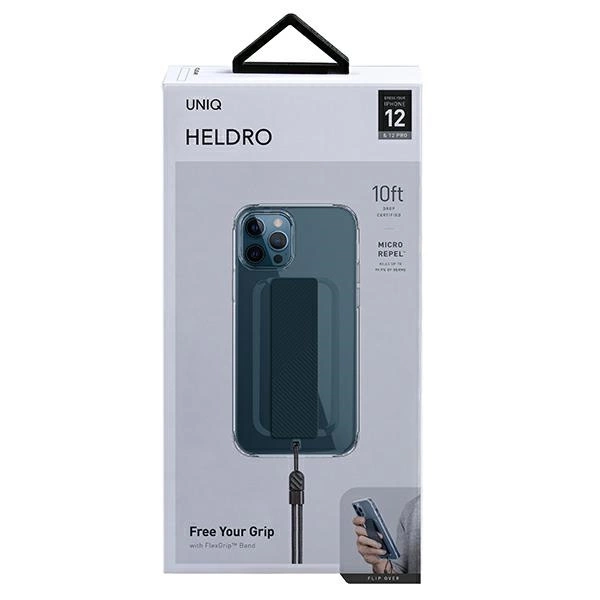 Uniq Heldro case for iPhone 12 / iPhone 12 Pro - transparenteng