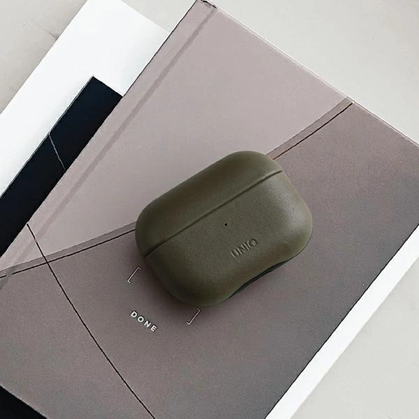 Uniq Terra Genuine Leather case for AirPods Pro - redeng