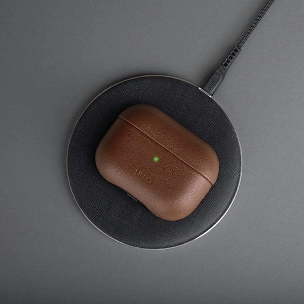 Uniq Terra Genuine Leather case for AirPods Pro - redeng