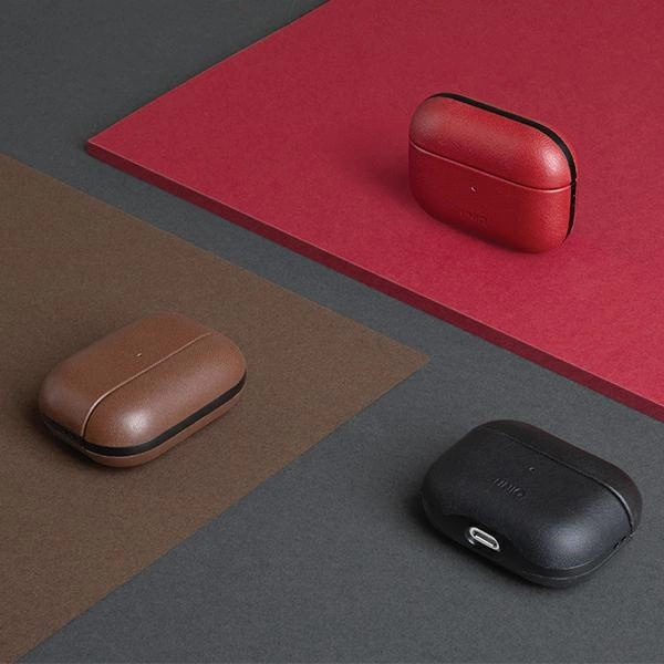 Uniq Terra Genuine Leather case for AirPods Pro - redeng