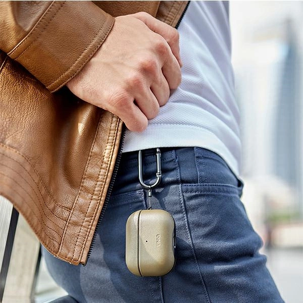Uniq Terra Genuine Leather case for AirPods Pro - redeng