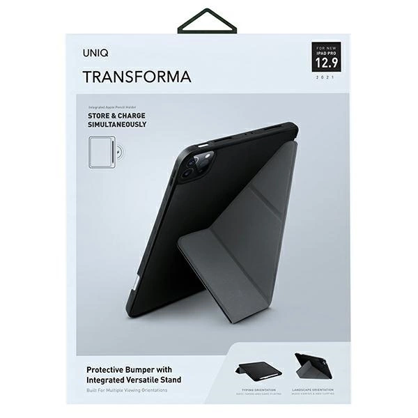 Uniq Transforma case for iPad Pro 12.9'' (2021) - blackeng