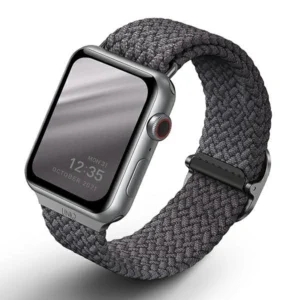 Uniq Aspen Braided Strap for Apple Watch 1/2/3/4/5/6/7/8/SE/SE2 40/38/41mm - Grayeng