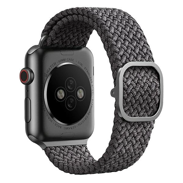 Uniq Aspen Braided Strap for Apple Watch 1/2/3/4/5/6/7/8/SE/SE2 40/38/41mm - Grayeng