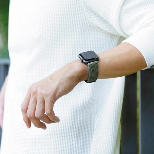 Uniq Aspen Braided Strap for Apple Watch 1/2/3/4/5/6/7/8/SE/SE2 40/38/41mm - Grayeng