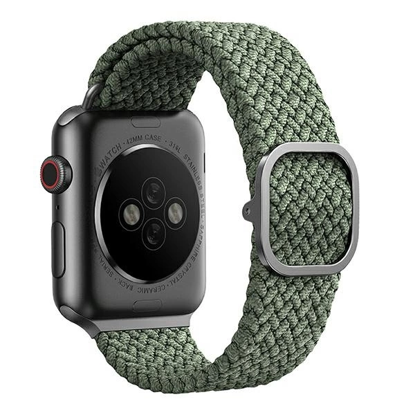 Uniq Aspen Braided strap for Apple Watch 1/2/3/4/5/6/7/8/SE/SE2 40/38/41mm - greeneng
