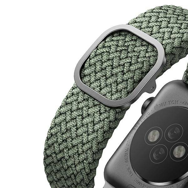Uniq Aspen Braided strap for Apple Watch 1/2/3/4/5/6/7/8/SE/SE2 40/38/41mm - greeneng