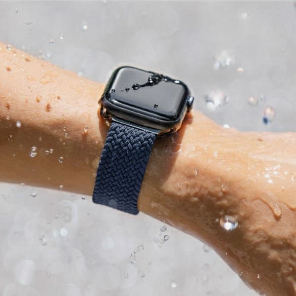Uniq Aspen Braided strap for Apple Watch 1/2/3/4/5/6/7/8/SE/SE2 40/38/41mm - greeneng