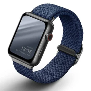 Uniq Aspen Braided strap for Apple Watch 1/2/3/4/5/6/7/8/SE/SE2 44/42/45 mm - blueeng
