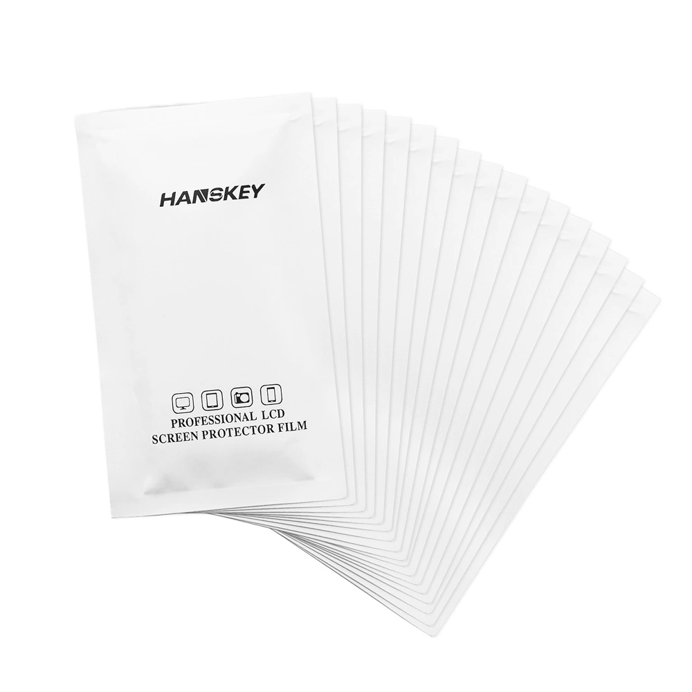 40 pcs Instalation kit for hydrogel screen protector (dust absorber, anti-static cleaning wipe, scraper)eng