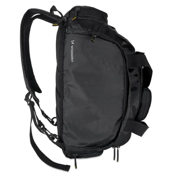 Wozinsky Travel Sports Bag Backpack Hand Luggage Bag 40x20x25 cm for Airplane Black (WSB-B01)eng