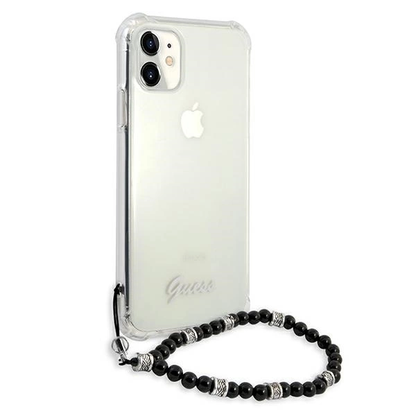 Guess Black Pearl Case for iPhone 11 6.1" / Xr - Transparenteng