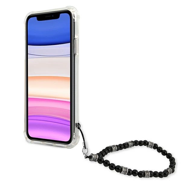 Guess Black Pearl Case for iPhone 11 6.1" / Xr - Transparenteng