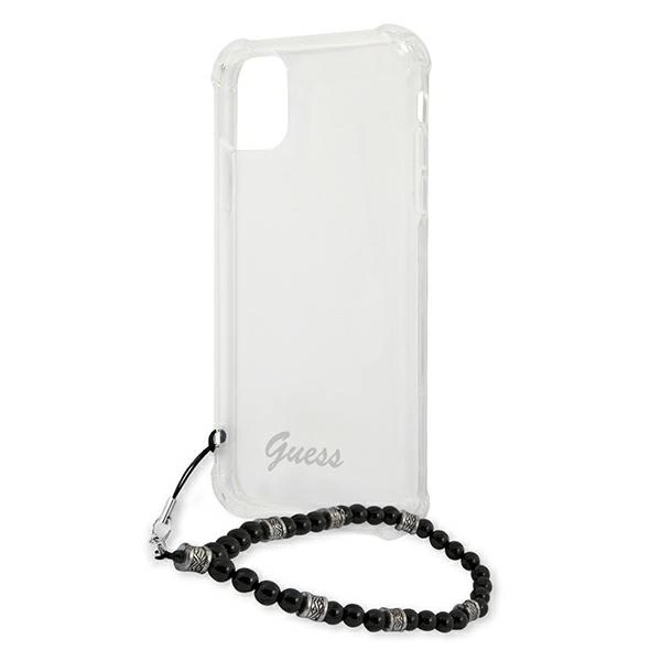 Guess Black Pearl Case for iPhone 11 6.1" / Xr - Transparenteng