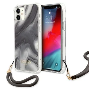 Guess GUHCP12SKSMAGR iPhone 12 mini 5.4" grey/grey hardcase Marble Collectioneng