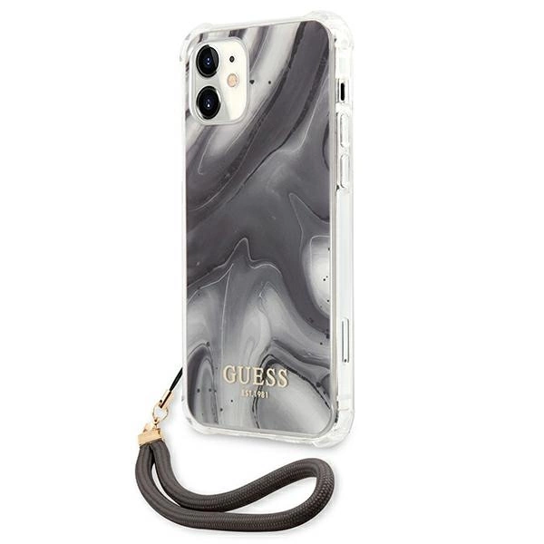 Guess GUHCP12SKSMAGR iPhone 12 mini 5.4" grey/grey hardcase Marble Collectioneng