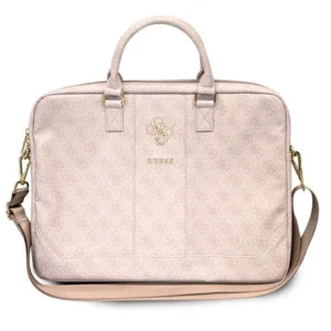 Guess 4G Big Logo bag for a 16'' laptop - pinkeng