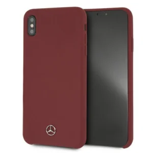 Mercedes MEHCI65SILRE iPhone Xs Max czerwony/red hardcase Silicone Lineeng