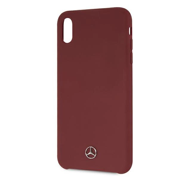 Mercedes MEHCI65SILRE iPhone Xs Max czerwony/red hardcase Silicone Lineeng