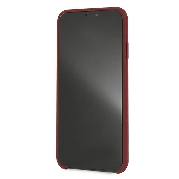 Mercedes MEHCI65SILRE iPhone Xs Max czerwony/red hardcase Silicone Lineeng