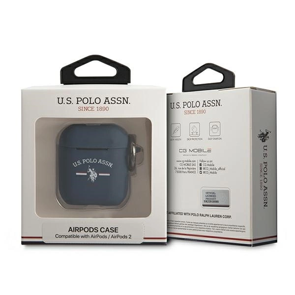 US Polo USACA2SFGV AirPods 1/2 case navy/navyeng