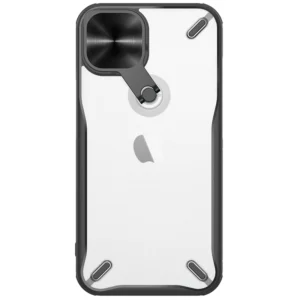 Nillkin Cyclops Case durable case with camera cover and foldable stand for iPhone 13 blackeng