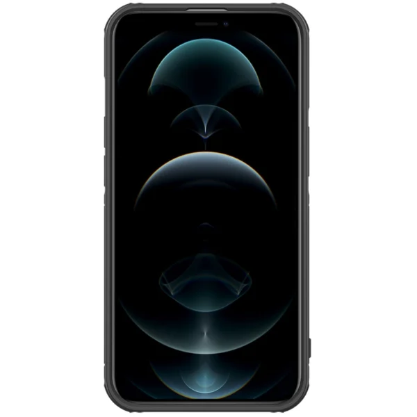 Nillkin Cyclops Case durable case with camera cover and foldable stand for iPhone 13 blackeng