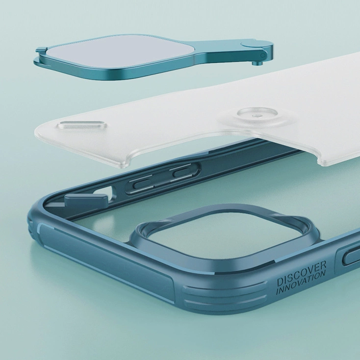 Nillkin Cyclops Case durable case with camera cover and foldable stand iPhone 13 Pro blackeng