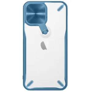 Nillkin Cyclops Case durable case with camera cover and foldable stand for iPhone 13 Pro blueeng