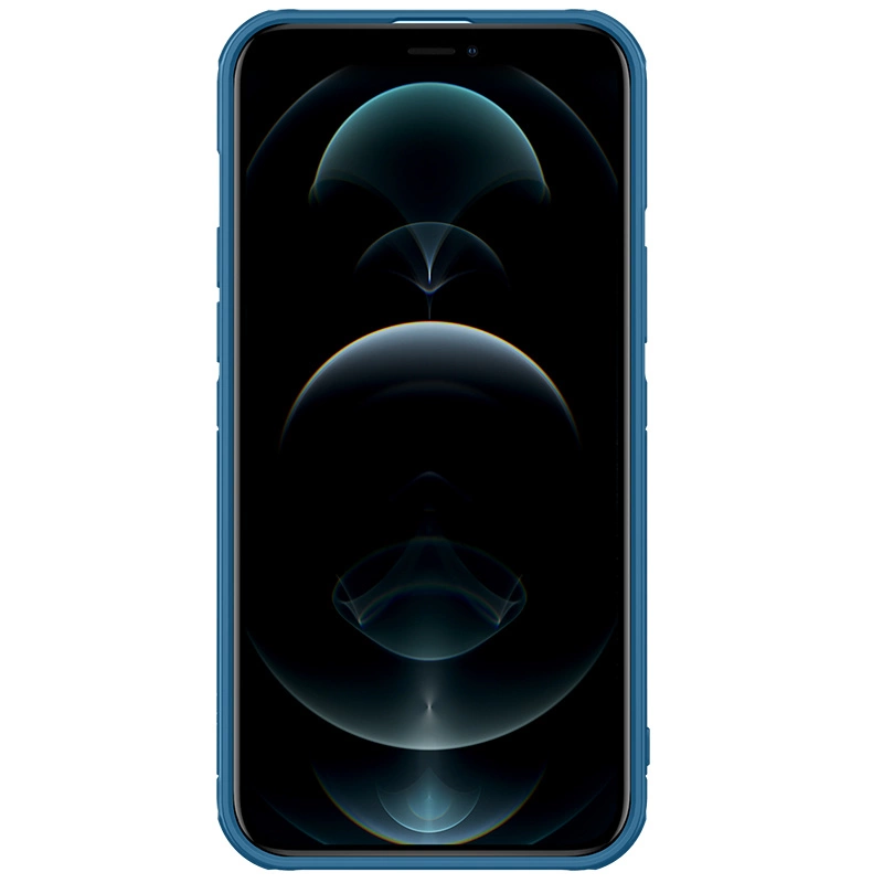 Nillkin Cyclops Case durable case with camera cover and foldable stand for iPhone 13 Pro blueeng