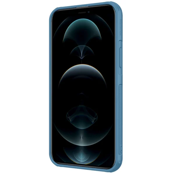 Nillkin Cyclops Case durable case with camera cover and foldable stand for iPhone 13 Pro blueeng