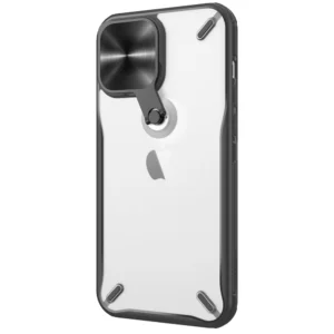 Nillkin Cyclops Case durable case with camera cover and foldable stand for iPhone 13 Pro Max blackeng