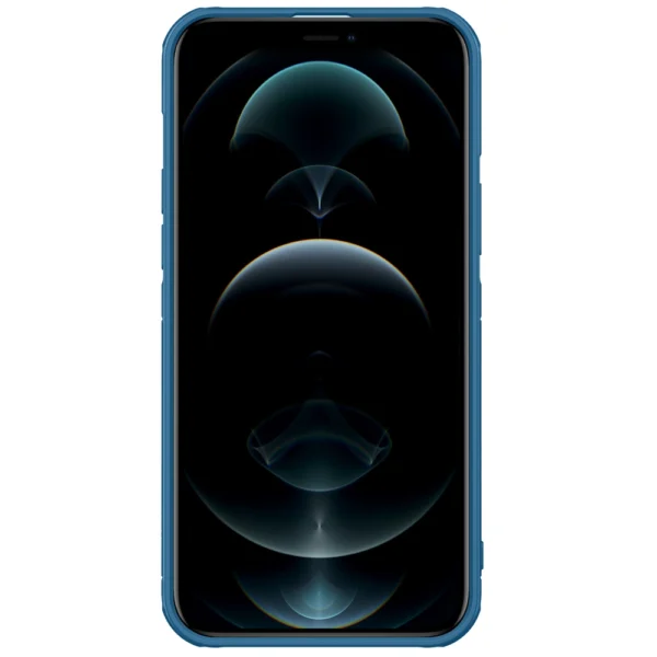 Nillkin Cyclops Case durable case with camera cover and foldable stand for iPhone 13 Pro Max blueeng