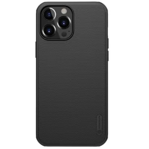 Nillkin Super Frosted Shield reinforced case cover for iPhone 13 Pro Max blackeng