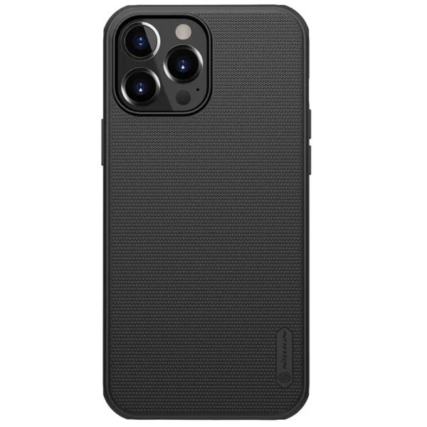 Nillkin Super Frosted Shield reinforced case cover for iPhone 13 Pro Max blackeng