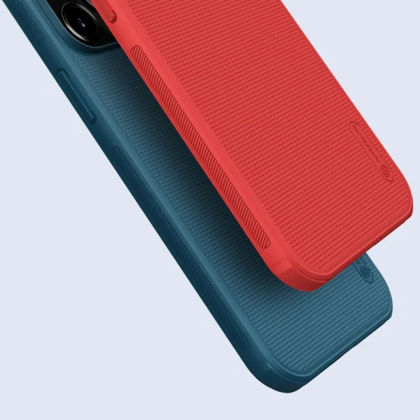 Nillkin Super Frosted Shield reinforced case cover for iPhone 13 Pro Max blackeng