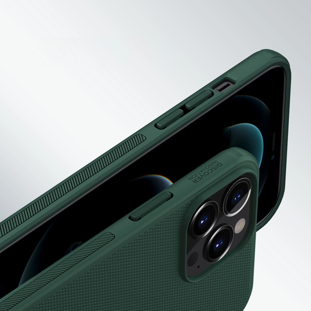 Nillkin Super Frosted Shield reinforced case, cover for iPhone 13 Pro Max, blueeng