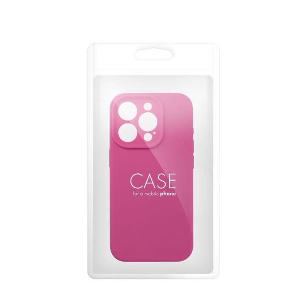 Case SILICONE 2mm for IPHONE 17 Pro compatible with MagSafe pink