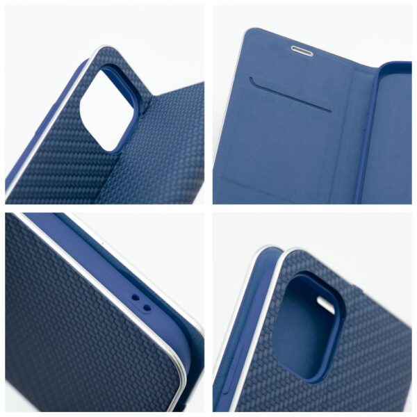 LUNA Book Carbon for IPHONE 17 Pro Max blue