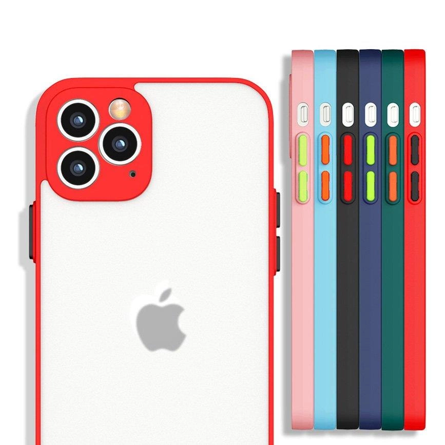 Milky Case silicone flexible translucent case for iPhone 11 Pro pinkeng