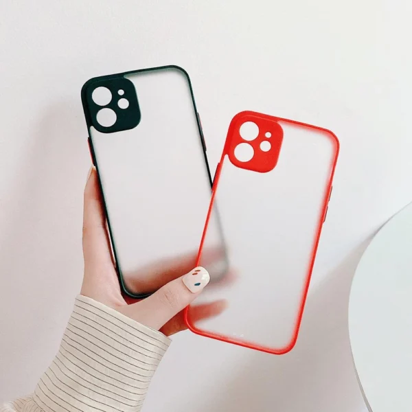 Milky Case silicone flexible translucent case for Samsung Galaxy A42 5G blackeng
